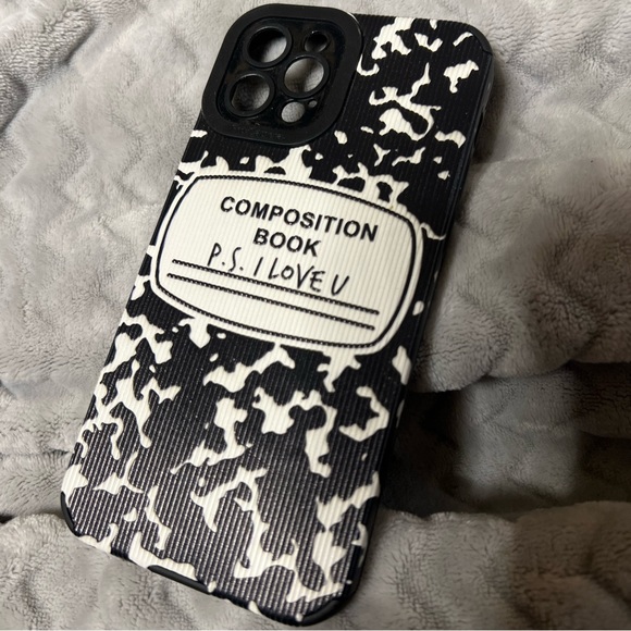 iPhone 12 Pro Composition Notebook Hard Case - Picture 2 of 3